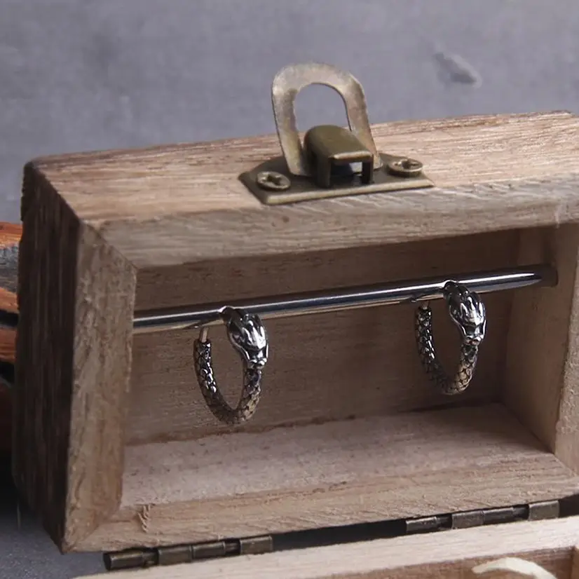 Vikings Jewelry Retro Dragon Head Huggie,Vintage Stainless Steel Men Hoop Earrings,Cool Tranditinal Lucky Almut Boy jewelry Vikings Jewelry Retro Dragon Head Huggie,Vintage Stainless Steel Men Hoop Earrings,Cool Tranditinal Lucky Almut Boy jewelry