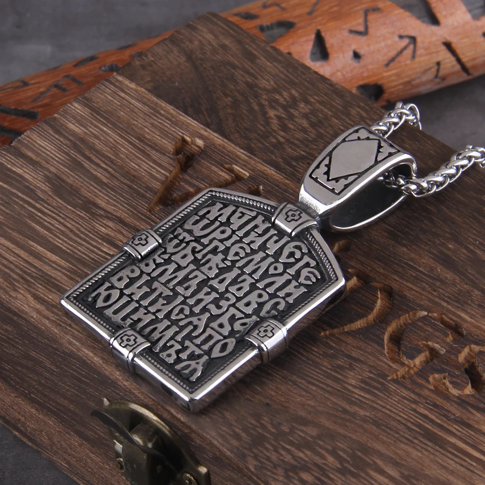 Fairy Tale St George Slaying Dragon Stainless Steel Men Women Necklaces Pendants Chain Punk Jewelry Creativity Gift Wholesale Fairy Tale St George Slaying Dragon Stainless Steel Men Women Necklaces Pendants Chain Punk Jewelry Creativity Gift Wholesale