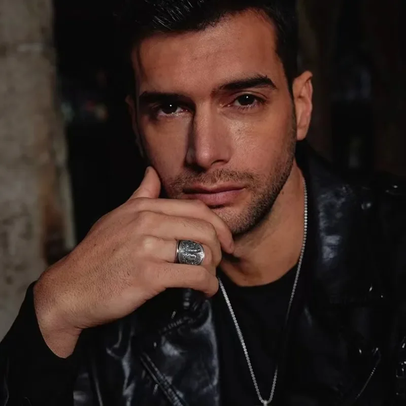 Ancient Egypt Thai Silver Open Ring Vintage Mythology Death Anubis Horus Rings for Men Totem Amulet Jewelry Christmas Gift Ancient Egypt Thai Silver Open Ring Vintage Mythology Death Anubis Horus Rings for Men Totem Amulet Jewelry Christmas Gift