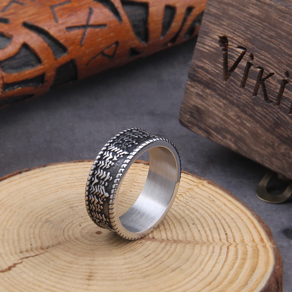 Vintage stainless steel Finger Ring Vintage Forest Tree Punk Stackable Geometric For Women Girl Jewelry Gift Dropship Wholesale Vintage stainless steel Finger Ring Vintage Forest Tree Punk Stackable Geometric For Women Girl Jewelry Gift Dropship Wholesale