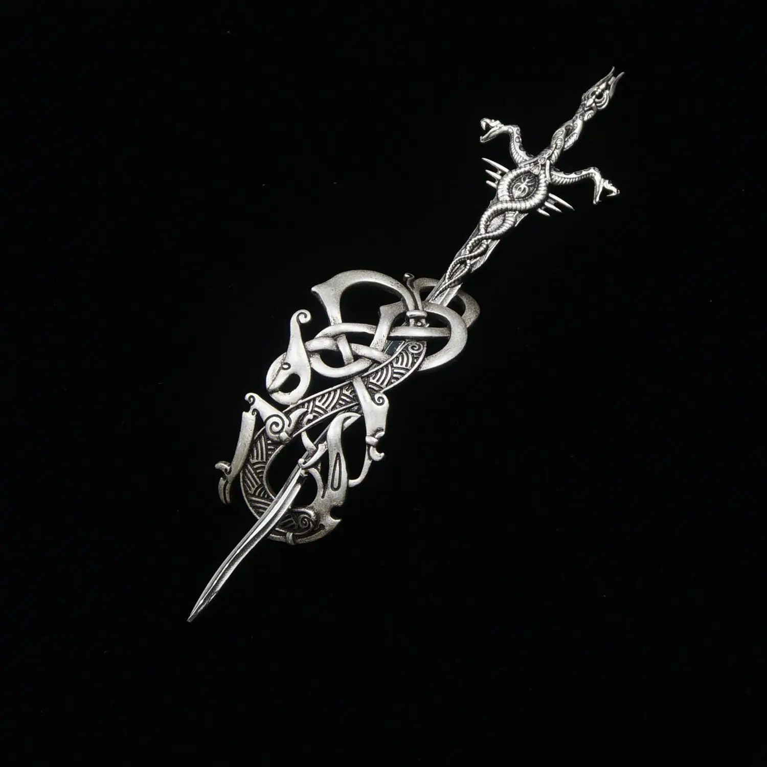 Lady With Sword Fixing Her Hair Viking Women Hair Pin Women Jewelry Lady With Sword Fixing Her Hair Viking Women Hair Pin Women Jewelry