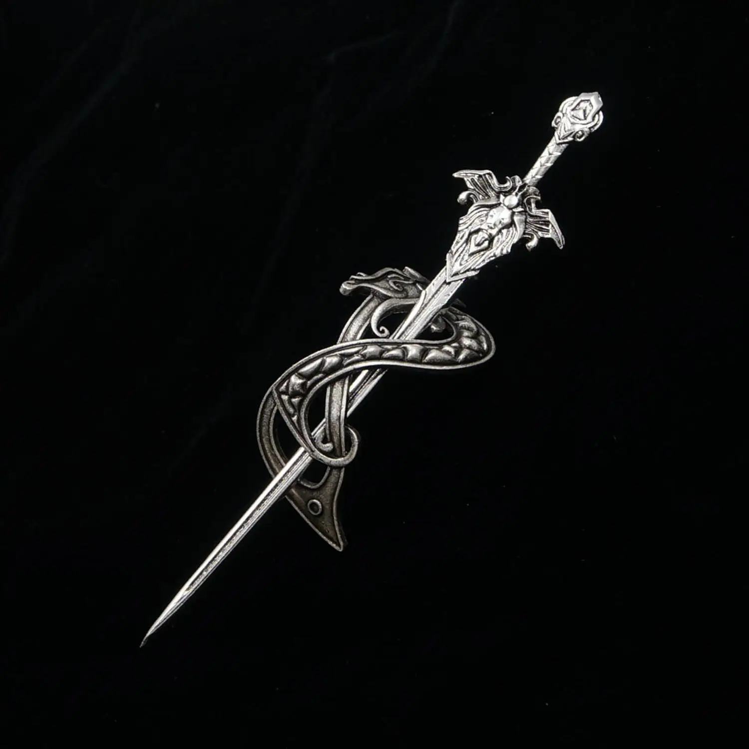 Lady With Sword Fixing Her Hair Viking Women Hair Pin Women Jewelry