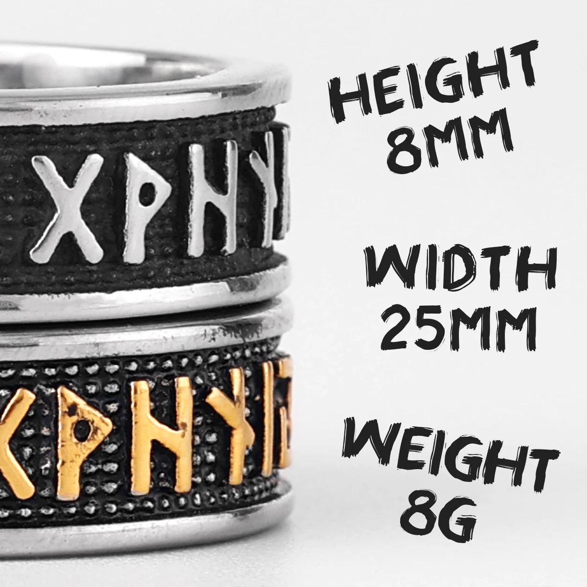 Retro Viking Character Stainless Steel Mens Rings Punk Simple Amulet For Male Boyfriend Biker Jewelry Creativity Gift Wholesale Retro Viking Character Stainless Steel Mens Rings Punk Simple Amulet For Male Boyfriend Biker Jewelry Creativity Gift Wholesale