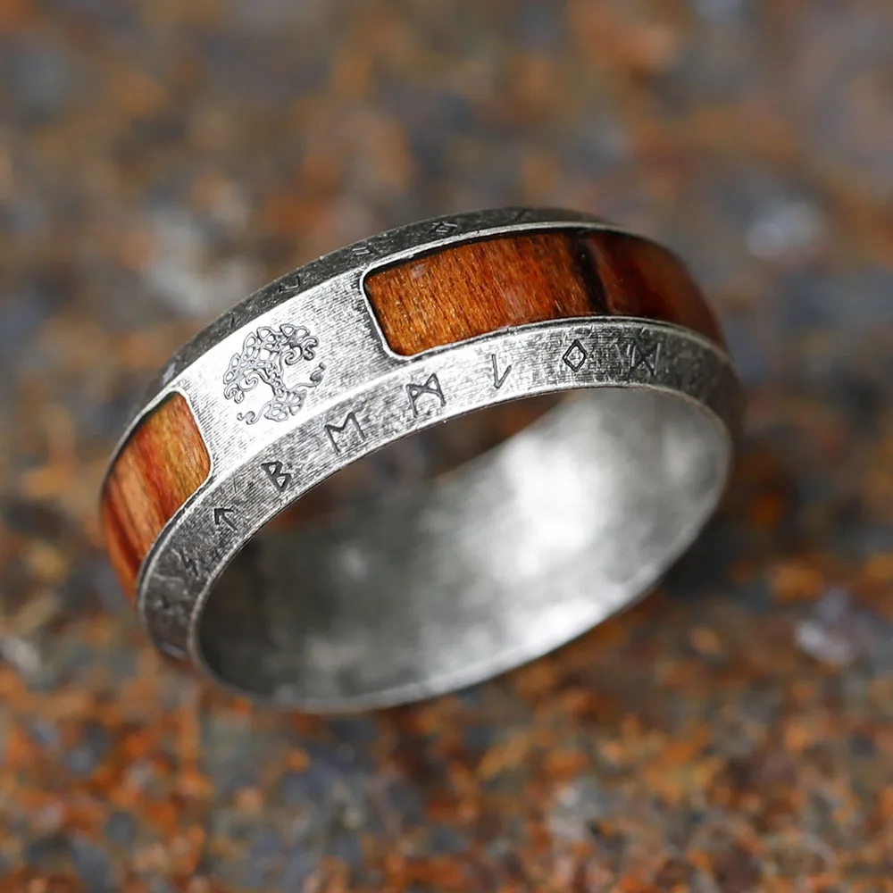 2023 NEW Vintage Men Stainless Steel Viking Tree Of life Ring Unique Man Amulet Personality Gift Jewelry free shipping 2023 NEW Vintage Men Stainless Steel Viking Tree Of life Ring Unique Man Amulet Personality Gift Jewelry free shipping
