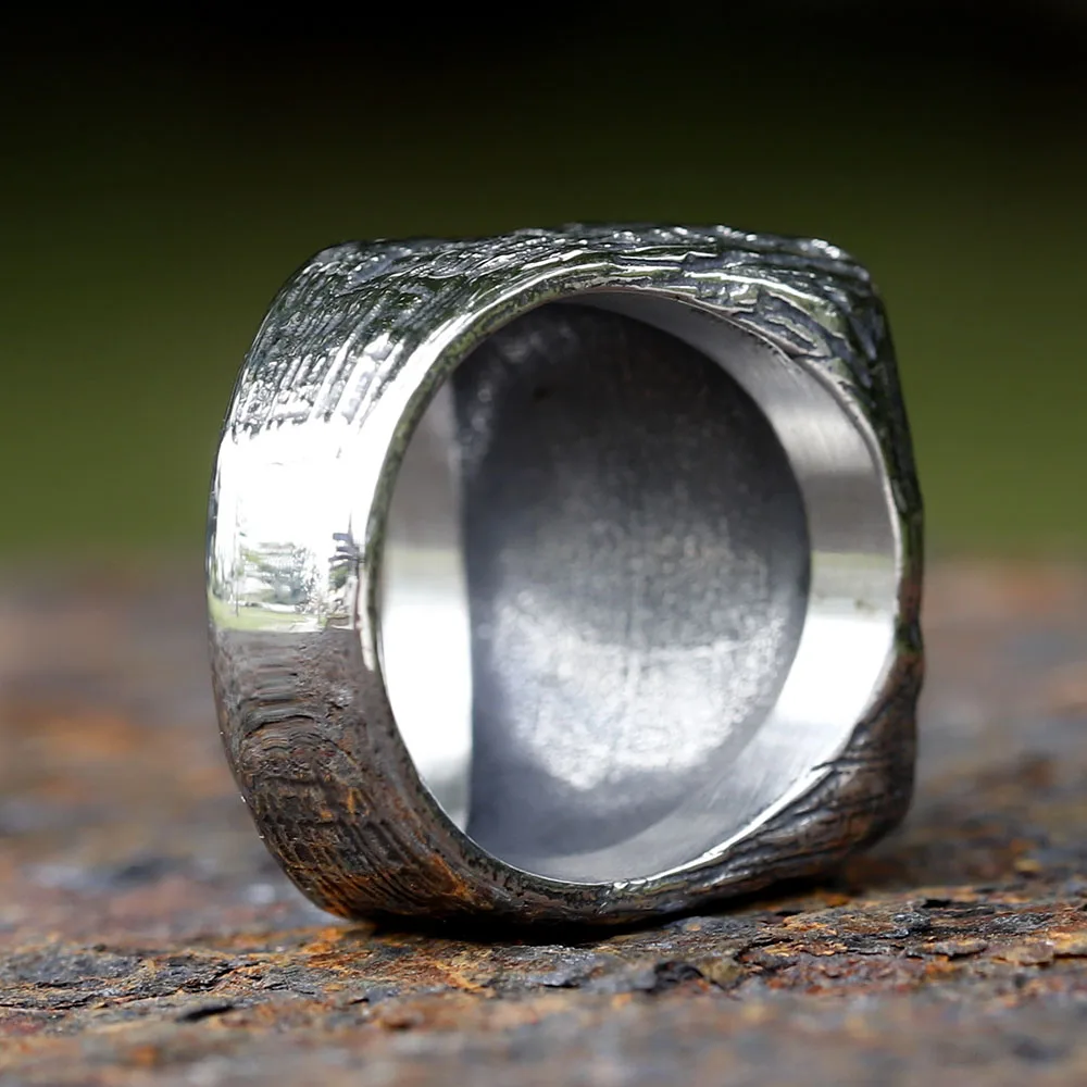 2023 New Fashion 316L Stainless Steel Viking Warrior Odin for Men’s Ring Biker Amulet Scandinavn Jewelry for gift free shipping 2023 New Fashion 316L Stainless Steel Viking Warrior Odin for Men's Ring Biker Amulet Scandinavn Jewelry for gift free shipping