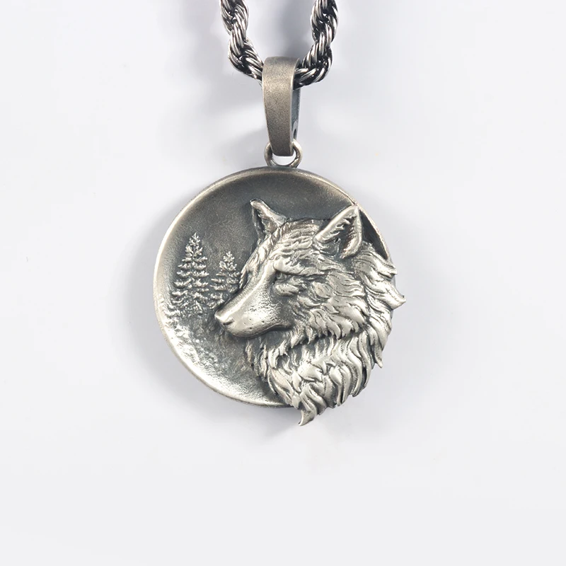 The Wolf And The Forest Pendant Unity Brave Show Leader Temperament The Wolf And The Forest Pendant Unity Brave Show Leader Temperament