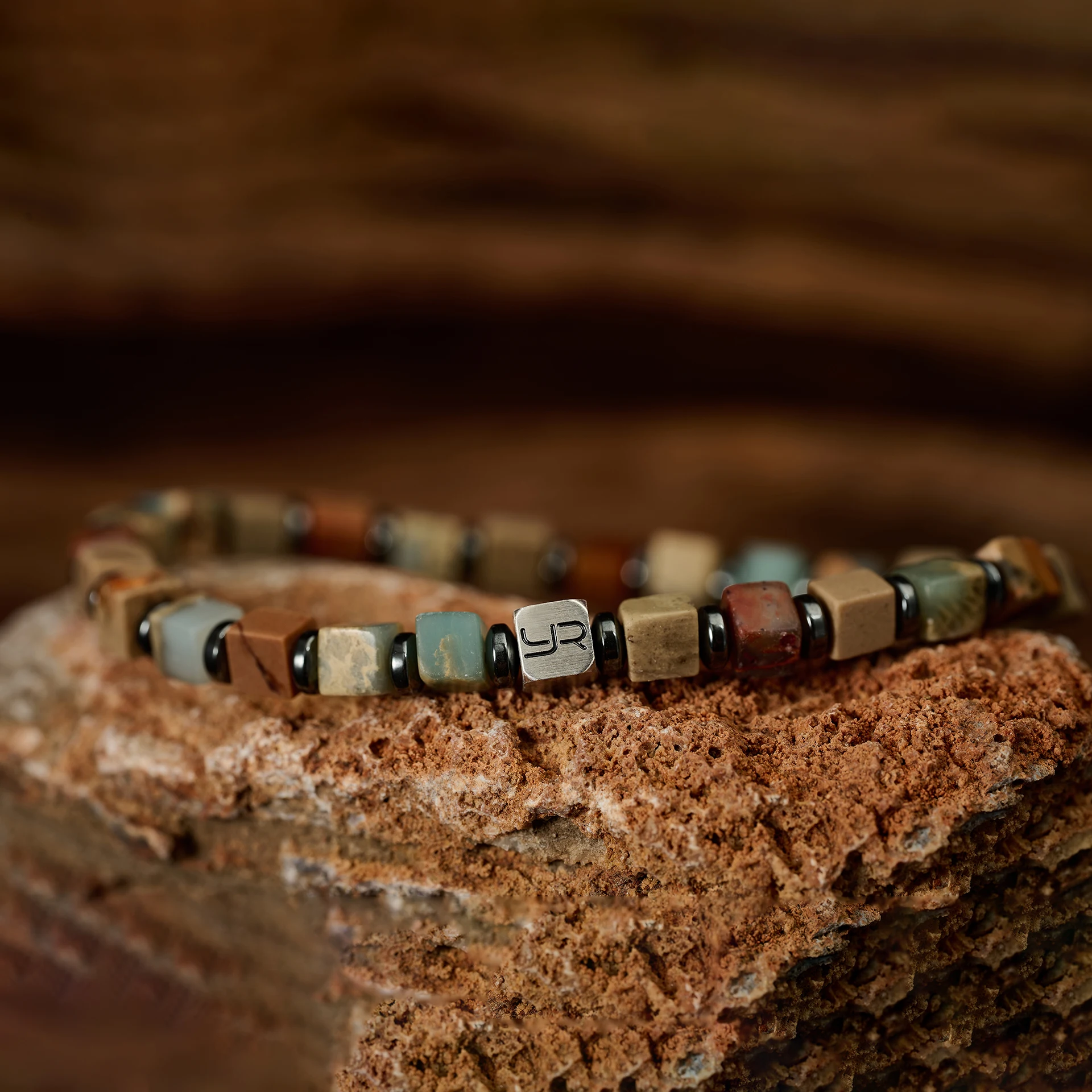YOUNG&RICH Natural Shoushan Stone Beads Bracelet 4mm, Retro Bohemian Style Boutique Unisex Fashion Bracelet YOUNG&RICH Natural Shoushan Stone Beads Bracelet 4mm, Retro Bohemian Style Boutique Unisex Fashion Bracelet