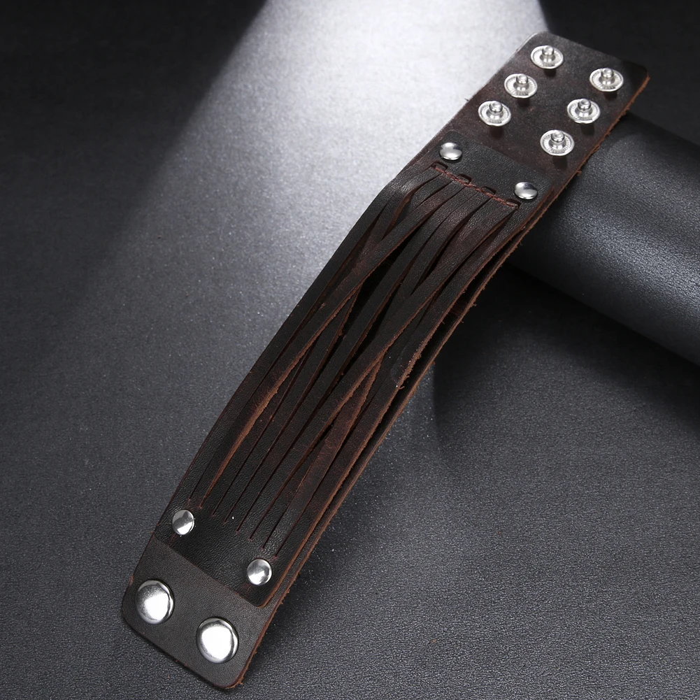 2025 Trend Jewelry Vintage Hand Woven Multilayer Leather Bracelet Cuff Wide Leather Men’s Bracelet Pulsera Hombre 2025 Trend Jewelry Vintage Hand Woven Multilayer Leather Bracelet Cuff Wide Leather Men's Bracelet Pulsera Hombre