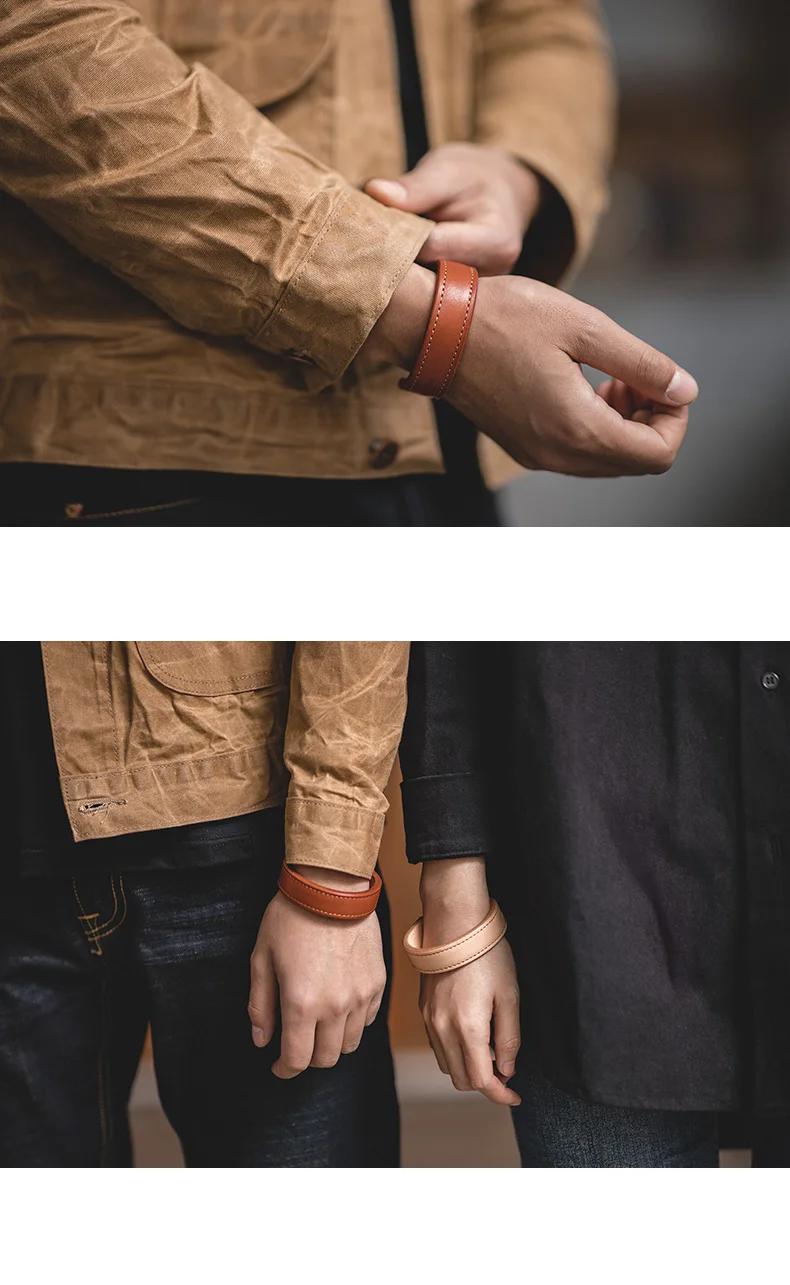 Maden Letter Leather Cuff Bracelets For Men Adjustable Handmade Wristband Khaki Bracelet Brown Print Indian Thunderbird Jewelry Maden Letter Leather Cuff Bracelets For Men Adjustable Handmade Wristband Khaki Bracelet Brown Print Indian Thunderbird Jewelry