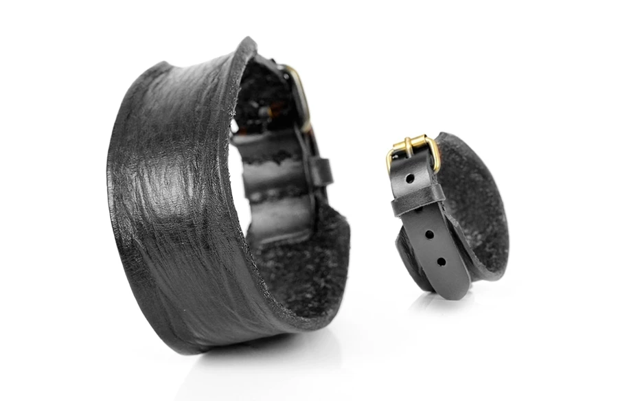 Punk Leather Bracelet for Men – Vintage Wrap in 3 Stylish Colors Punk Leather Bracelet for Men – Vintage Wrap in 3 Stylish Colors