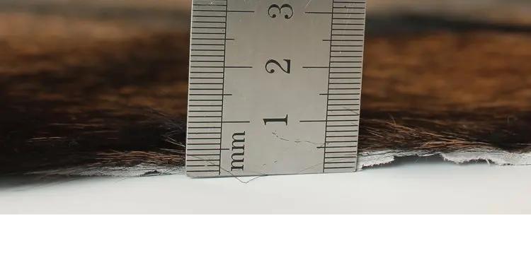 Whole Goatskin Tapestry Floor Mat Carpet, Scandinavian Simple Sofa Cushion, Chair Cushion, Natural Animal Skin, Photo