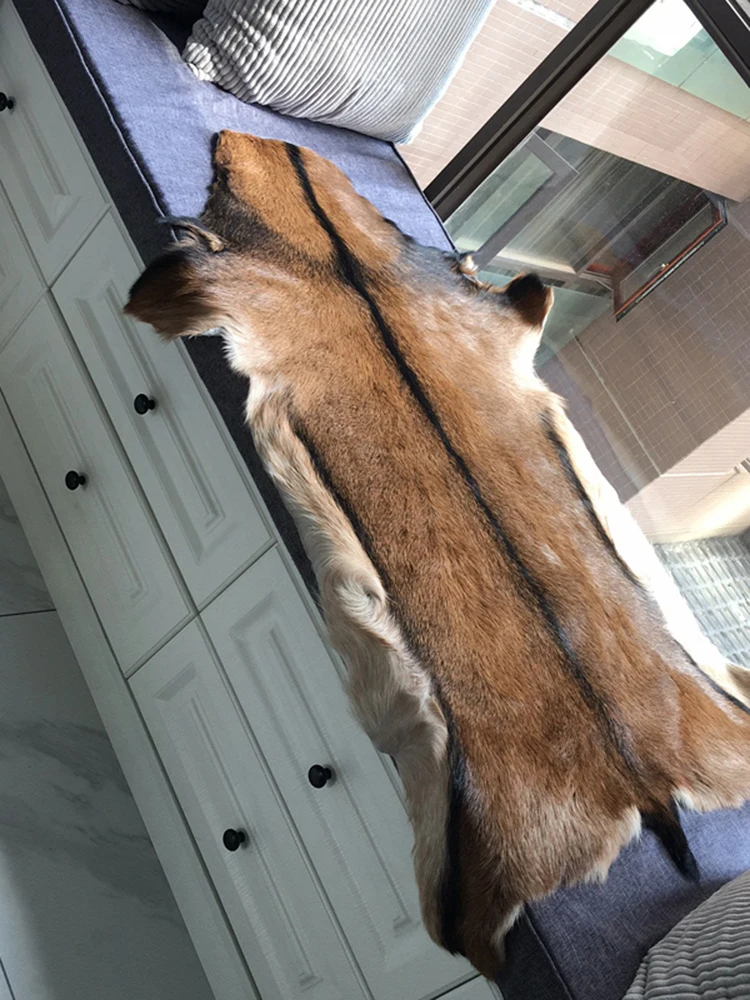 Whole Goatskin Tapestry Floor Mat Carpet, Scandinavian Simple Sofa Cushion, Chair Cushion, Natural Animal Skin, Photo Whole Goatskin Tapestry Floor Mat Carpet, Scandinavian Simple Sofa Cushion, Chair Cushion, Natural Animal Skin, Photo