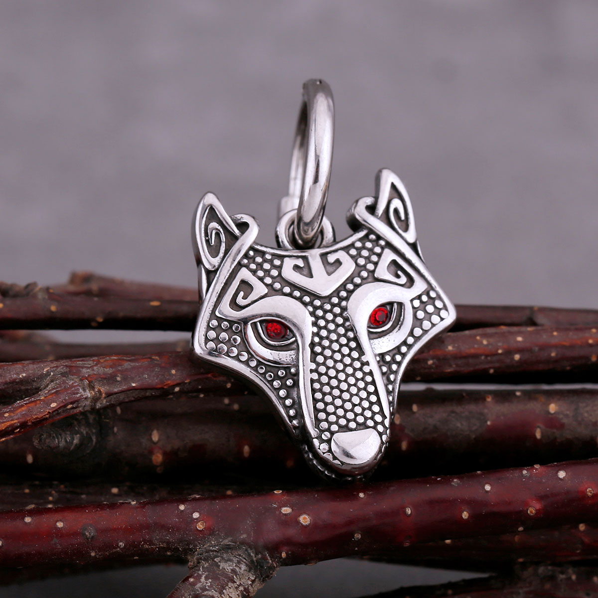 Vintage Vikings Wolf Drop Earrings Men Fashion Celtic Rune Amulet Accessories Stainless Steel Hip Hop Biker Charm Jewelry Vintage Vikings Wolf Drop Earrings Men Fashion Celtic Rune Amulet Accessories Stainless Steel Hip Hop Biker Charm Jewelry