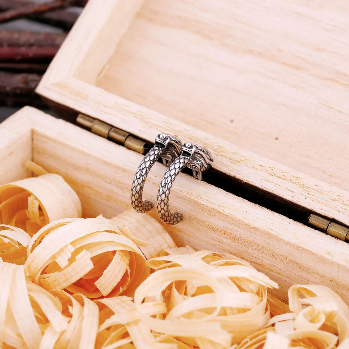 316L Stainless Steel Vintage Dragon Hoop Earring For Men Street Hip Hop Style Earrings Fashion Animal Punk Jewelry Wholesale 316L Stainless Steel Vintage Dragon Hoop Earring For Men Street Hip Hop Style Earrings Fashion Animal Punk Jewelry Wholesale