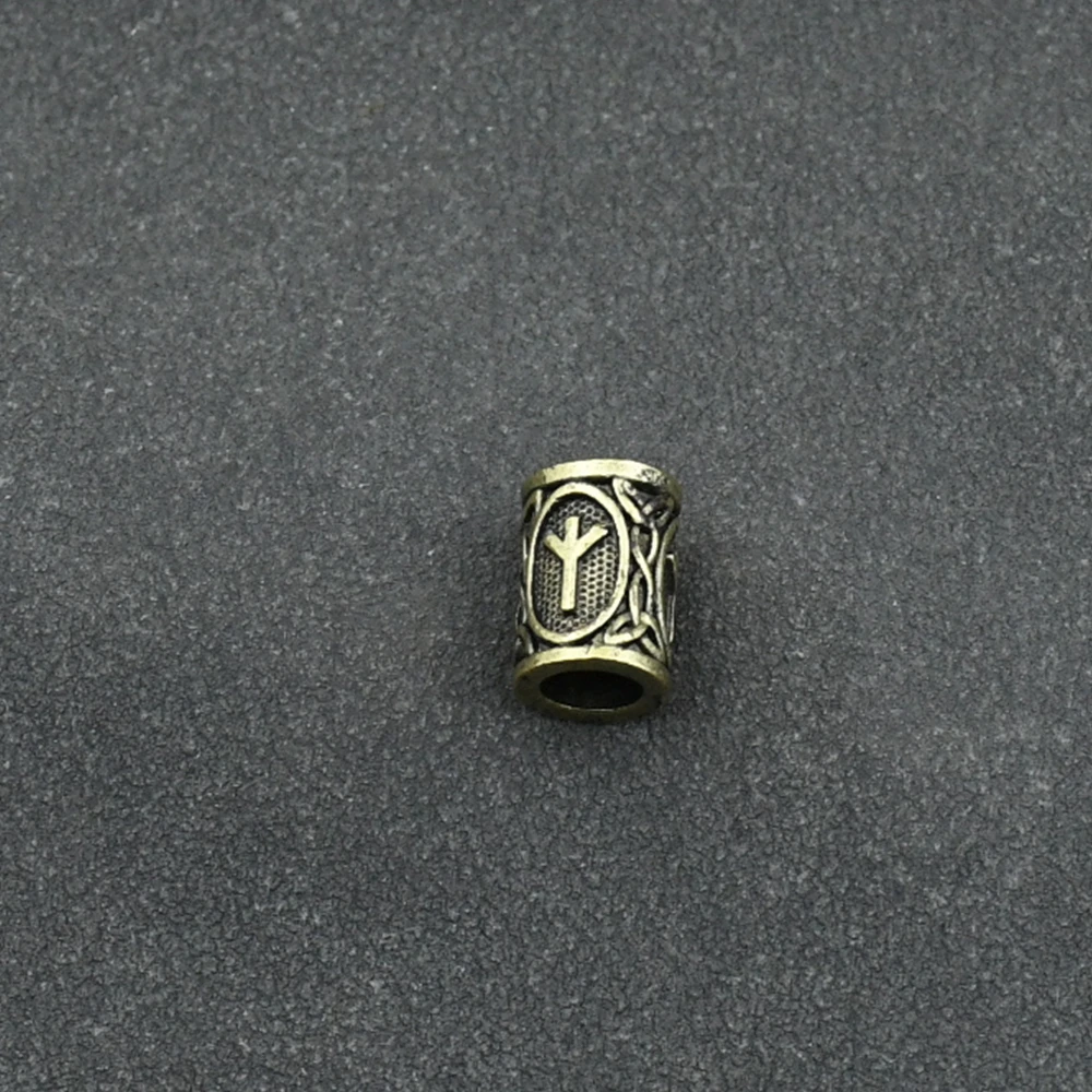 Hair Braid beard Dreadlock Beads rings tube Viking Rune Pattern Design for Hair Styling Accessories Hair Braid beard Dreadlock Beads rings tube Viking Rune Pattern Design for Hair Styling Accessories
