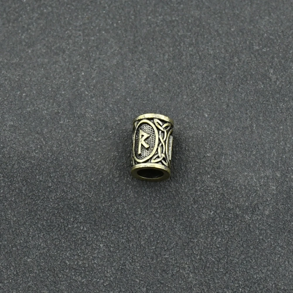 Hair Braid beard Dreadlock Beads rings tube Viking Rune Pattern Design for Hair Styling Accessories Hair Braid beard Dreadlock Beads rings tube Viking Rune Pattern Design for Hair Styling Accessories