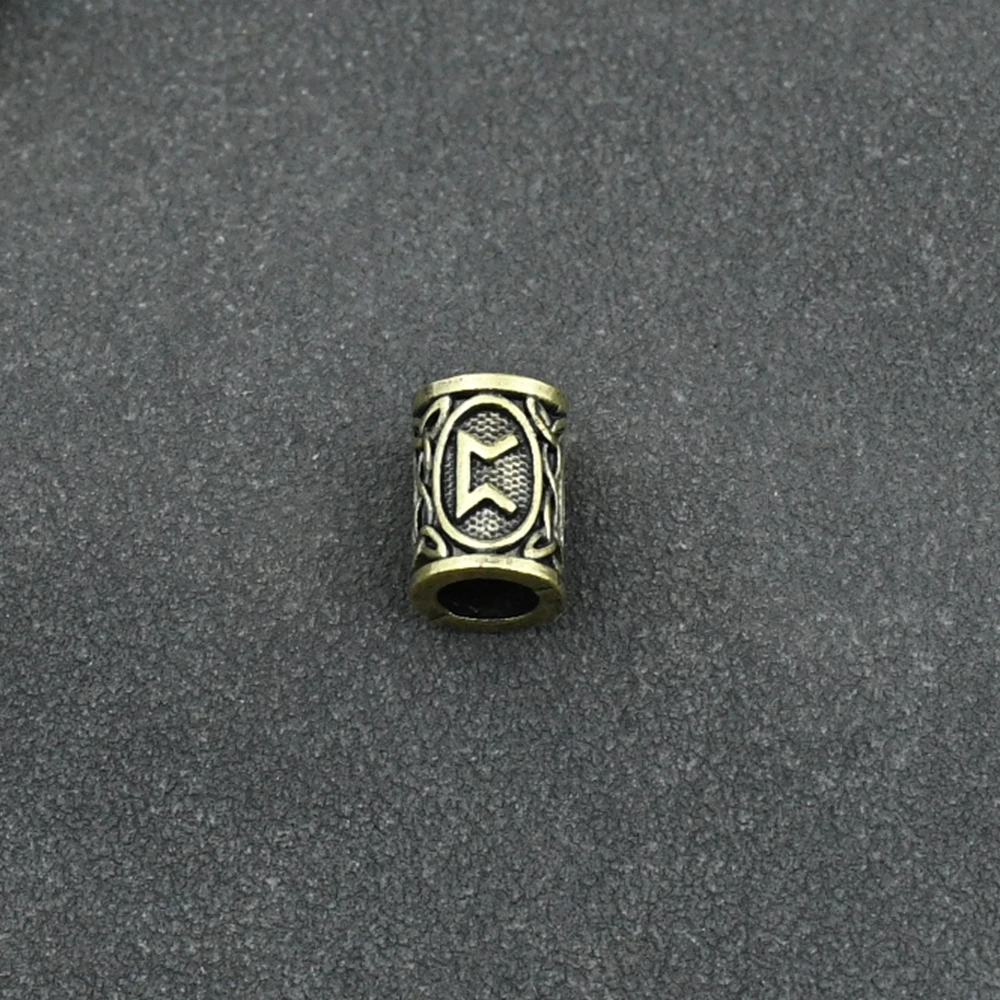 Hair Braid beard Dreadlock Beads rings tube Viking Rune Pattern Design for Hair Styling Accessories Hair Braid beard Dreadlock Beads rings tube Viking Rune Pattern Design for Hair Styling Accessories