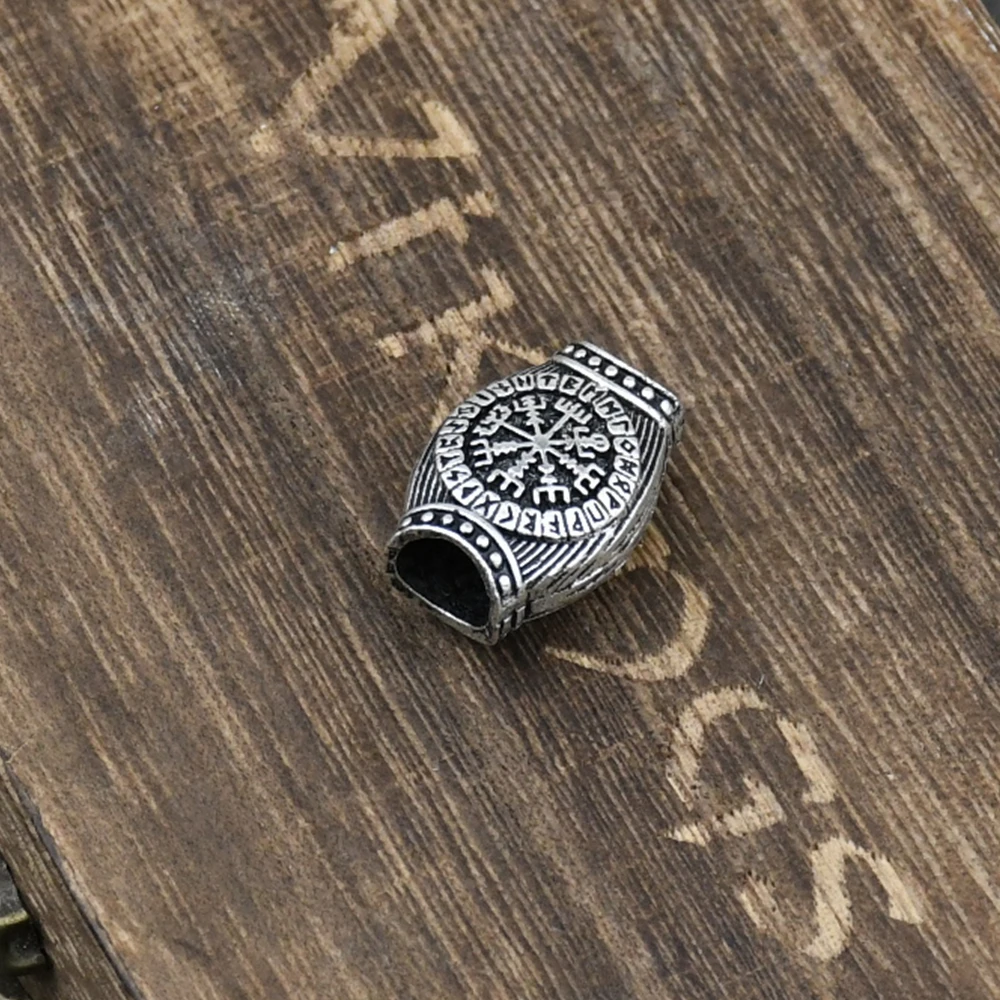Hair Braid beard Dreadlock Beads rings tube Viking Rune Pattern Design for Hair Styling Accessories Hair Braid beard Dreadlock Beads rings tube Viking Rune Pattern Design for Hair Styling Accessories