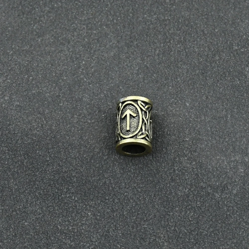 Hair Braid beard Dreadlock Beads rings tube Viking Rune Pattern Design for Hair Styling Accessories Hair Braid beard Dreadlock Beads rings tube Viking Rune Pattern Design for Hair Styling Accessories