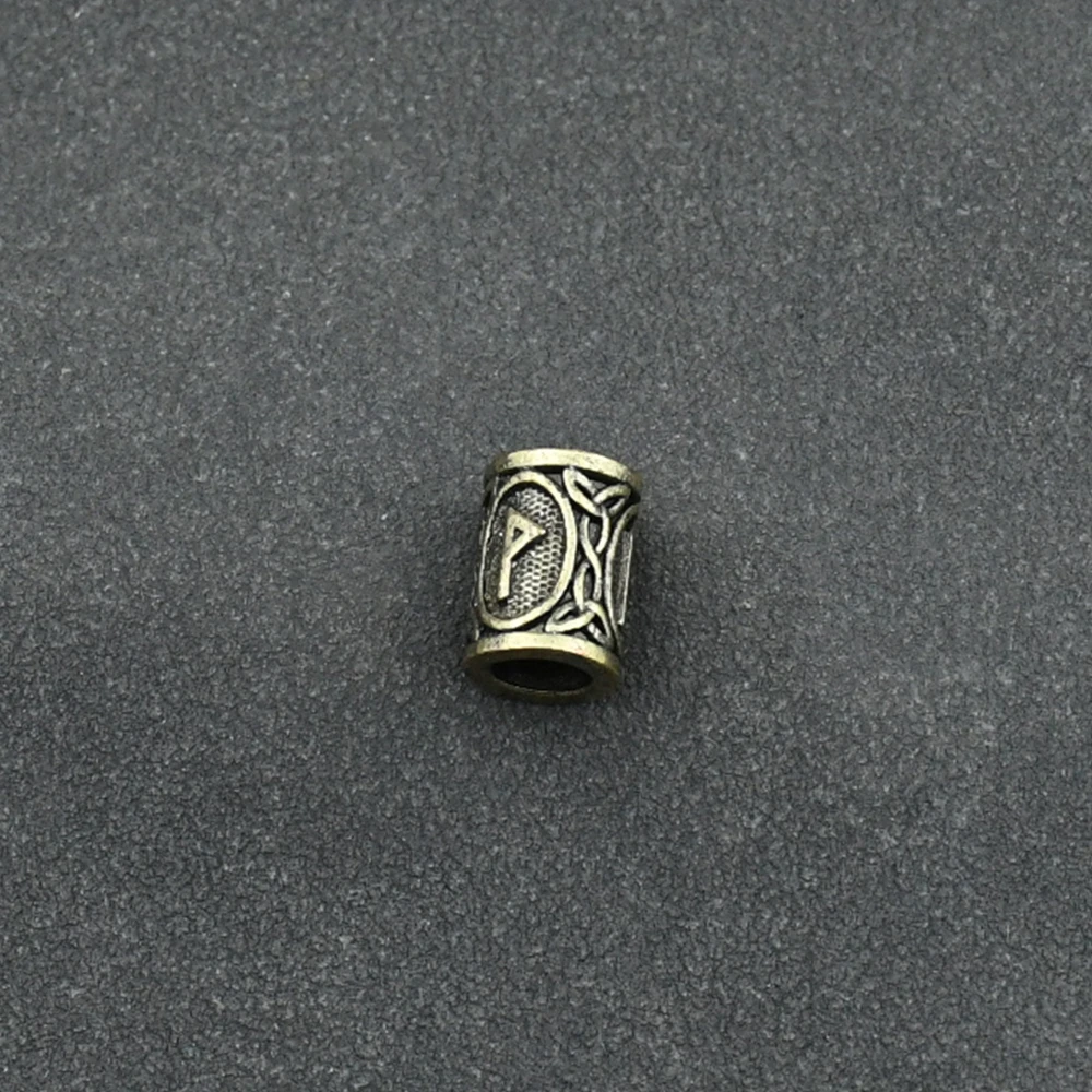 Hair Braid beard Dreadlock Beads rings tube Viking Rune Pattern Design for Hair Styling Accessories Hair Braid beard Dreadlock Beads rings tube Viking Rune Pattern Design for Hair Styling Accessories