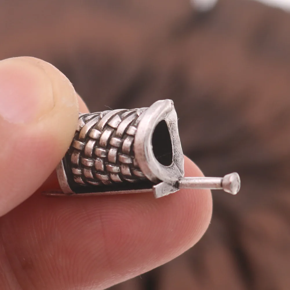 1pcs Tree Of Life Norse Runes Accessories Metal Bead Viking Jewelry 6mm/8mm Hair Beads For Braids Beard Bracelet Making Supplies