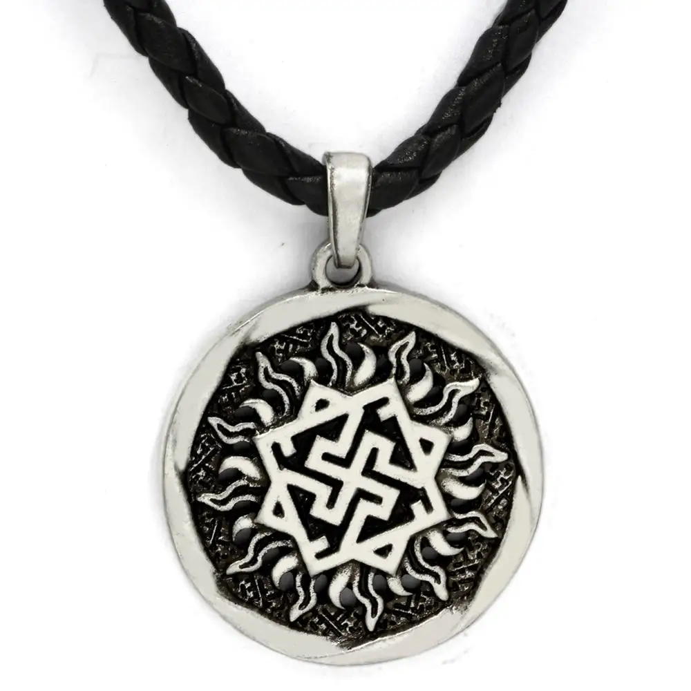 Antiquing Veles Symbol Weles Choker Sun of God Talisman Pendant Statement Necklace Men Slavic Amulet Religion Viking Necklaces Antiquing Veles Symbol Weles Choker Sun of God Talisman Pendant Statement Necklace Men Slavic Amulet Religion Viking Necklaces