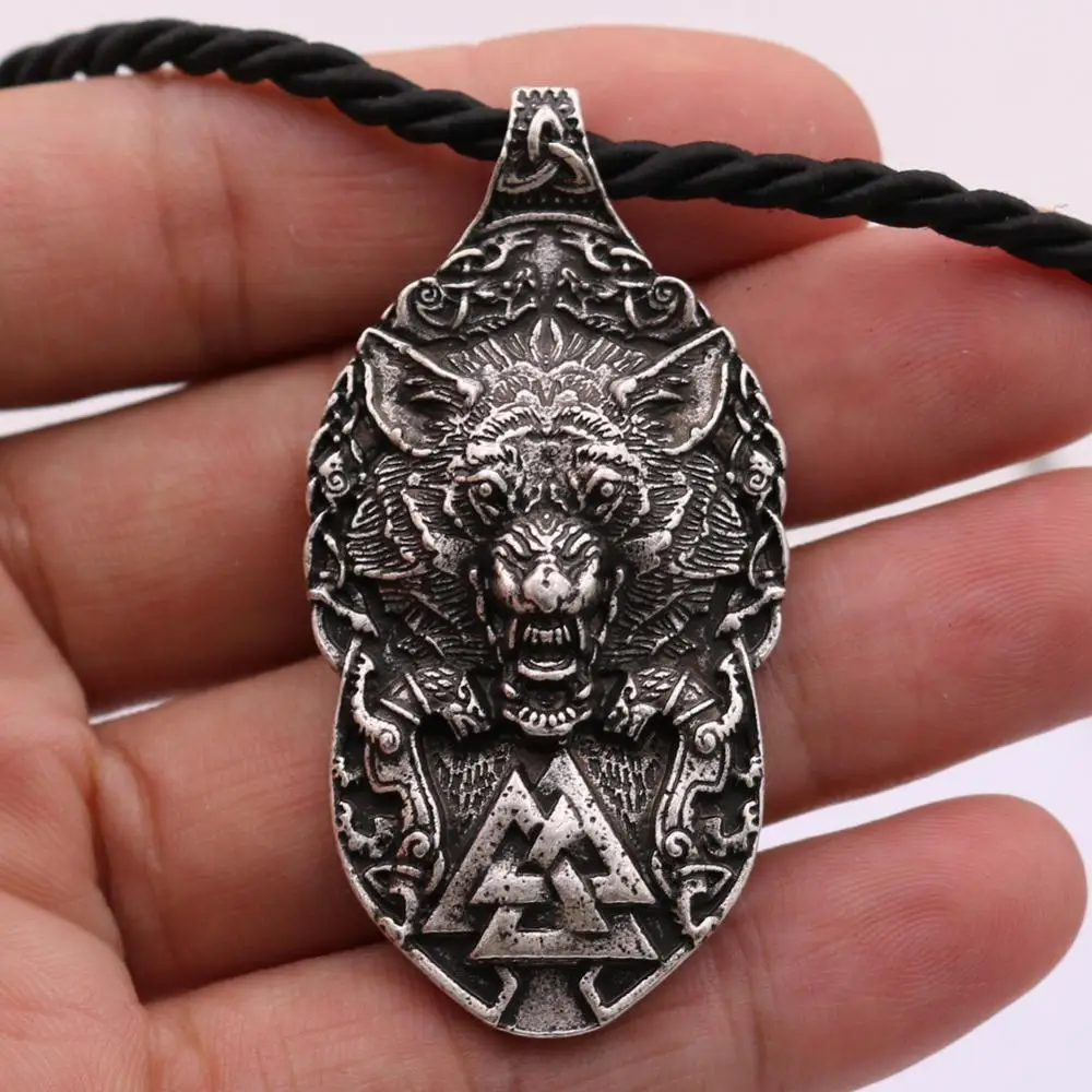 Wolf Paw Triskelion Triskele Valknut Symbol Amulet Viking odin wolf head Necklace Men Wolf Protect Me Talisman Jewelry Wolf Paw Triskelion Triskele Valknut Symbol Amulet Viking odin wolf head Necklace Men Wolf Protect Me Talisman Jewelry