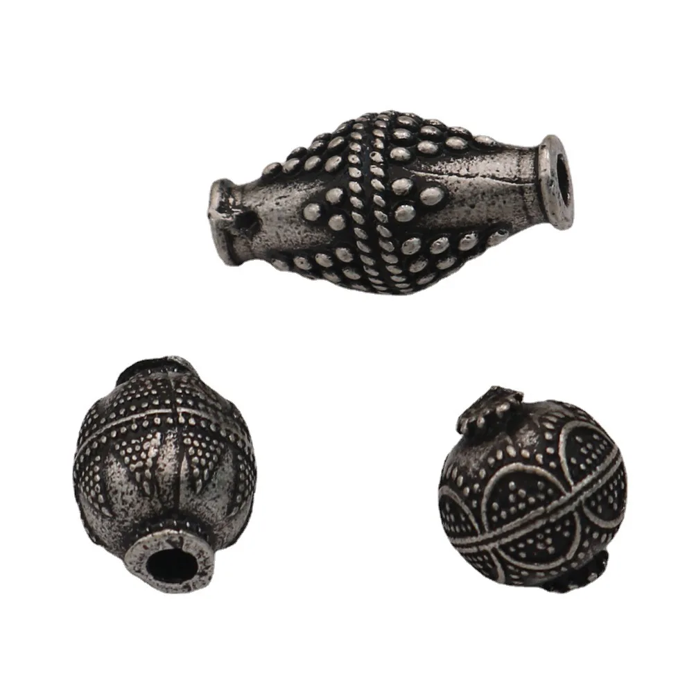 1pcs Small Hole Vintage Norse Slavic Lunula Viking Beads For Women Bracelet Necklace Jewelry Making Slavs Ethnic Craft 1pcs Small Hole Vintage Norse Slavic Lunula Viking Beads For Women Bracelet Necklace Jewelry Making Slavs Ethnic Craft