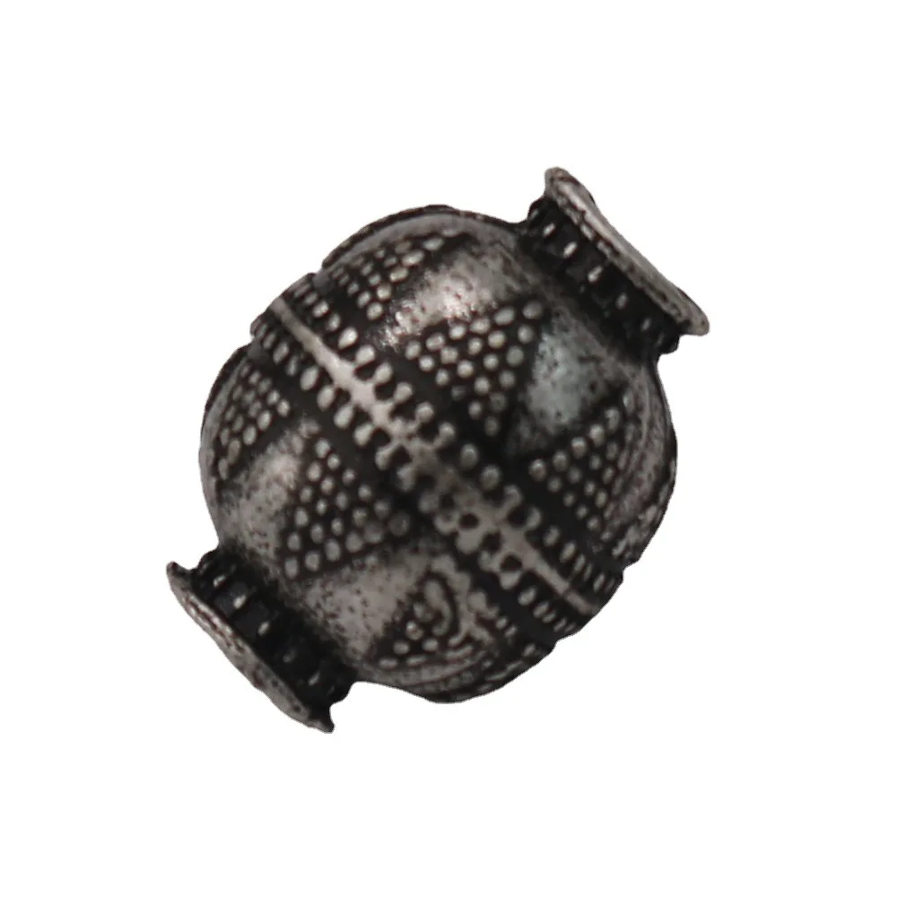 1pcs Small Hole Vintage Norse Slavic Lunula Viking Beads For Women Bracelet Necklace Jewelry Making Slavs Ethnic Craft 1pcs Small Hole Vintage Norse Slavic Lunula Viking Beads For Women Bracelet Necklace Jewelry Making Slavs Ethnic Craft