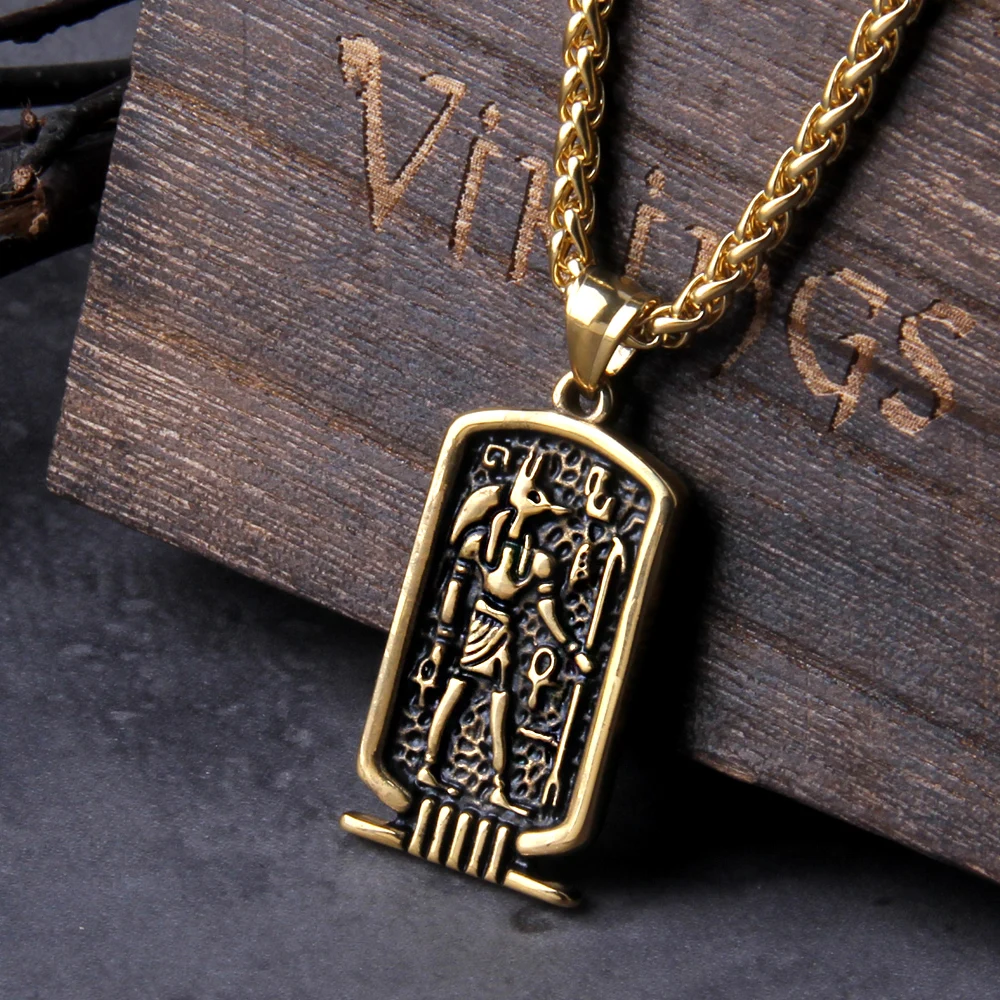 Never Fade Egyptian God Talisman Pendant Men Women Necklace Egypt God of Magic Wisdom Thoth Ibis-head Amulet Jewelry Gifts Never Fade Egyptian God Talisman Pendant Men Women Necklace Egypt God of Magic Wisdom Thoth Ibis-head Amulet Jewelry Gifts