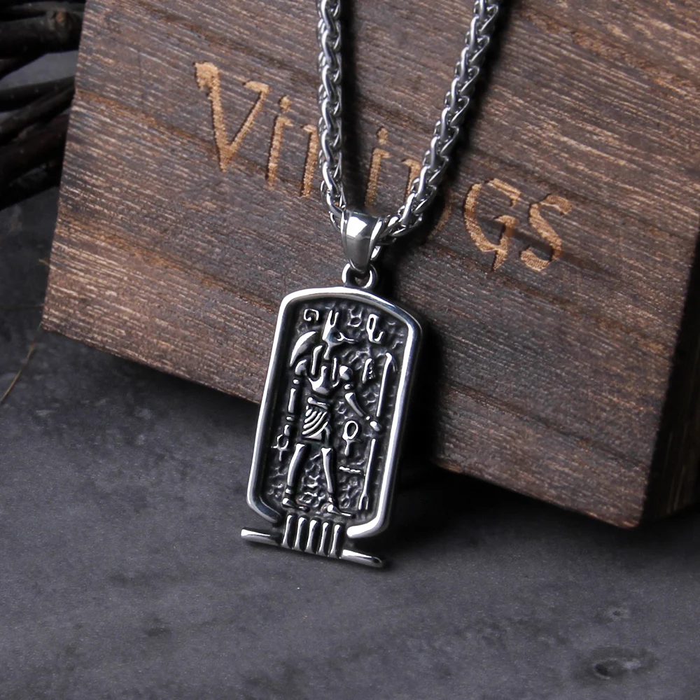 Never Fade Egyptian God Talisman Pendant Men Women Necklace Egypt God of Magic Wisdom Thoth Ibis-head Amulet Jewelry Gifts Never Fade Egyptian God Talisman Pendant Men Women Necklace Egypt God of Magic Wisdom Thoth Ibis-head Amulet Jewelry Gifts