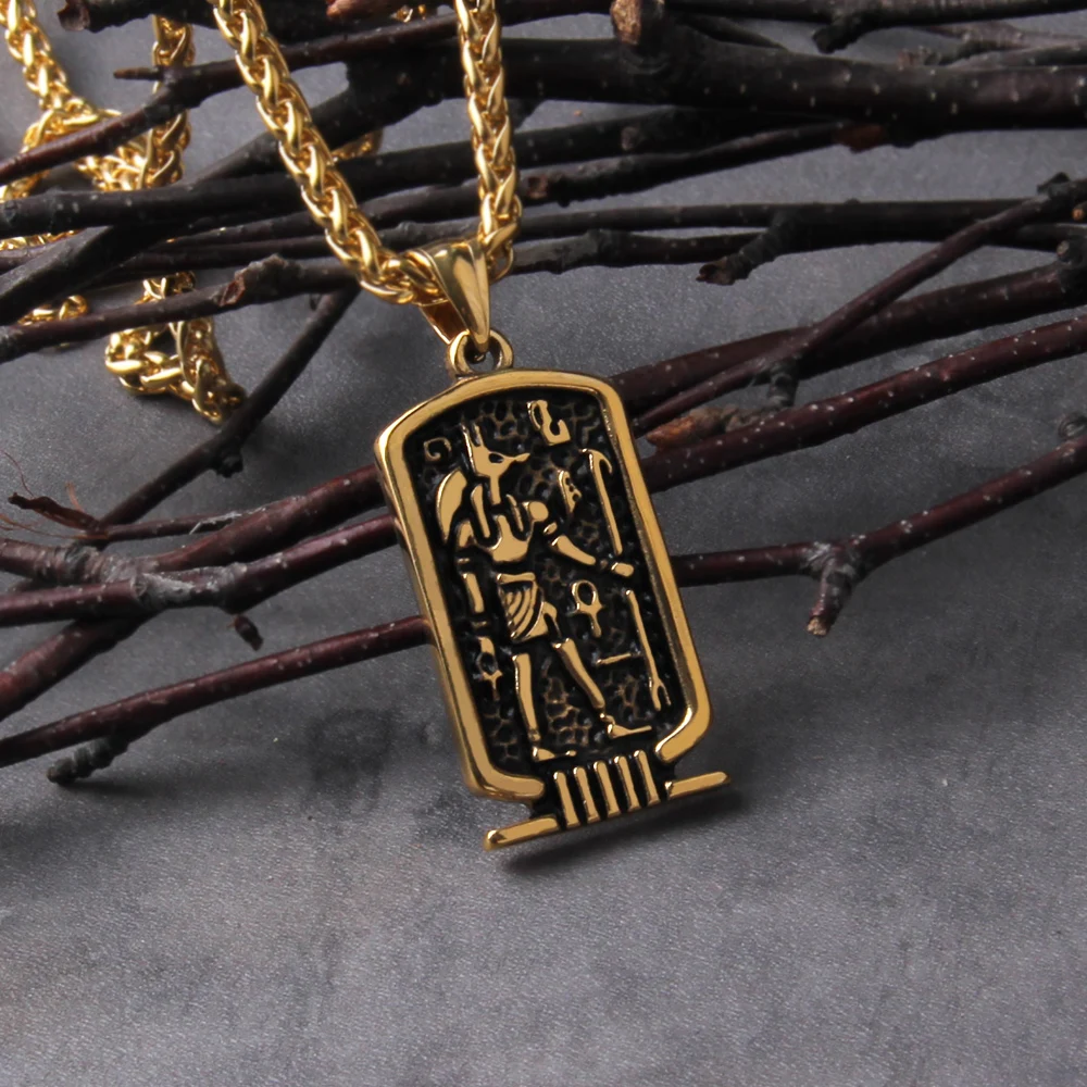 Never Fade Egyptian God Talisman Pendant Men Women Necklace Egypt God of Magic Wisdom Thoth Ibis-head Amulet Jewelry Gifts Never Fade Egyptian God Talisman Pendant Men Women Necklace Egypt God of Magic Wisdom Thoth Ibis-head Amulet Jewelry Gifts