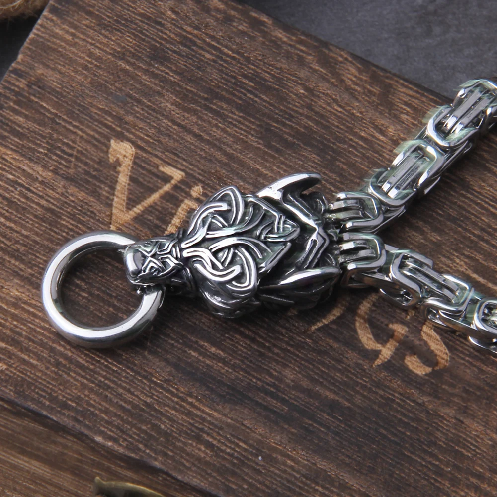Celtic Wolf Necklaces Viking Vegvisir Amulet Hammer Pendant Norse Runes Anchor Stainless Steel King Chain Jewelry Celtic Wolf Necklaces Viking Vegvisir Amulet Hammer Pendant Norse Runes Anchor Stainless Steel King Chain Jewelry