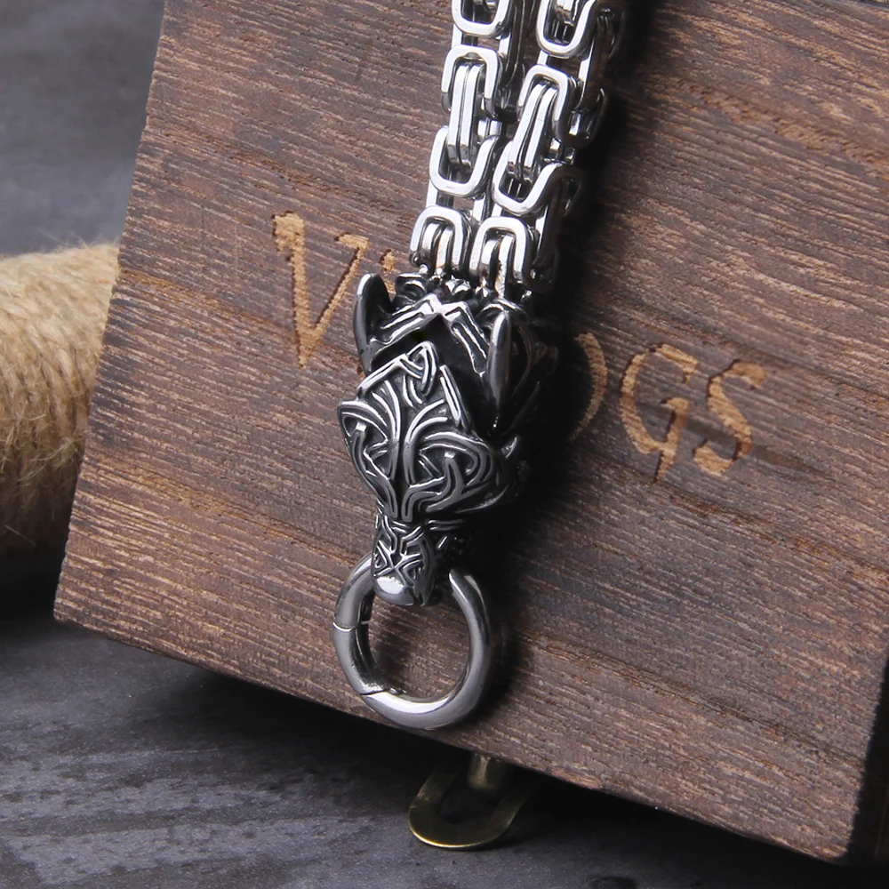 Celtic Wolf Necklaces Viking Vegvisir Amulet Hammer Pendant Norse Runes Anchor Stainless Steel King Chain Jewelry Celtic Wolf Necklaces Viking Vegvisir Amulet Hammer Pendant Norse Runes Anchor Stainless Steel King Chain Jewelry