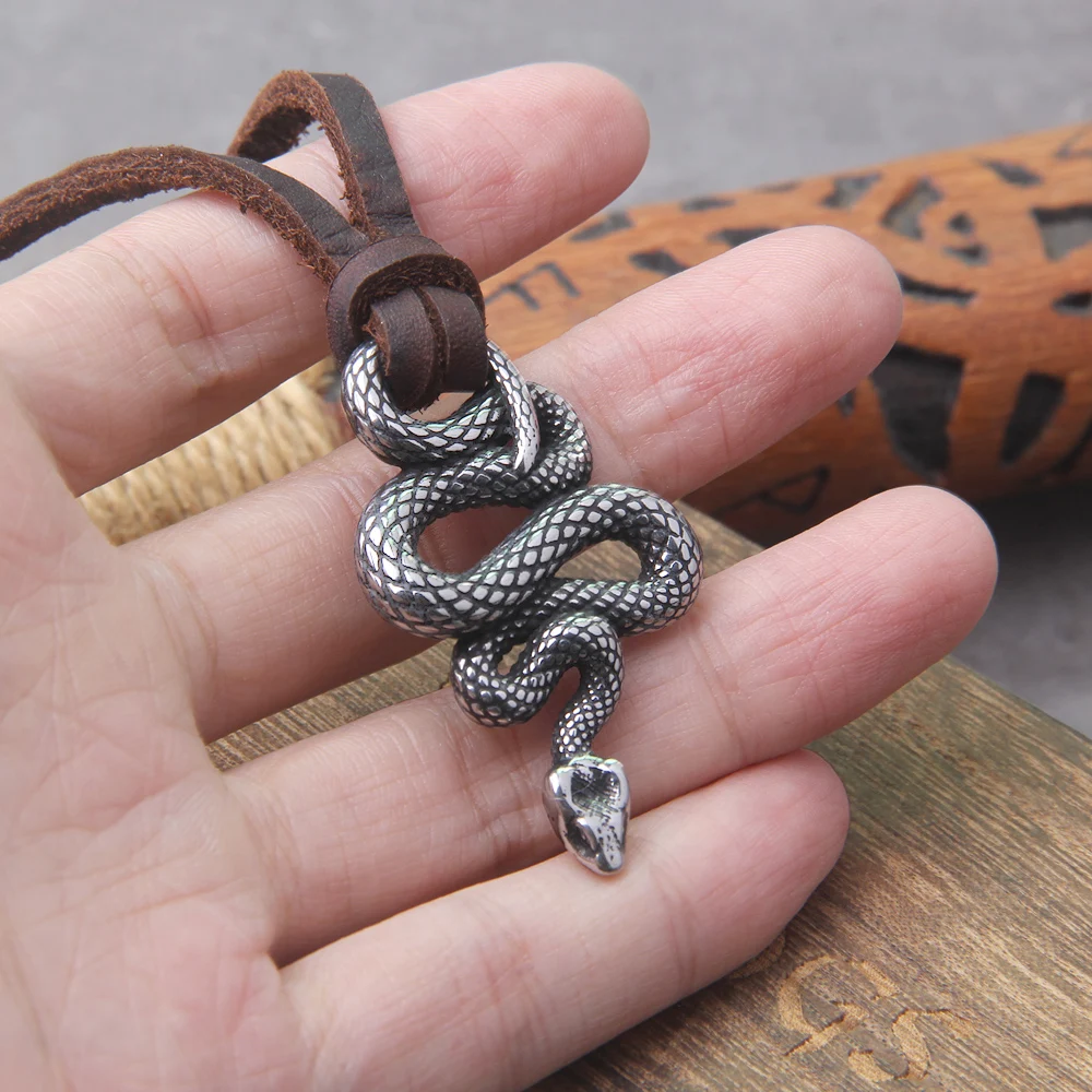 Viper School Snake Necklace for Women, Serpent Pendant, Amulet, Magic, Gothic, Pagan Jewelry Viper School Snake Necklace for Women, Serpent Pendant, Amulet, Magic, Gothic, Pagan Jewelry