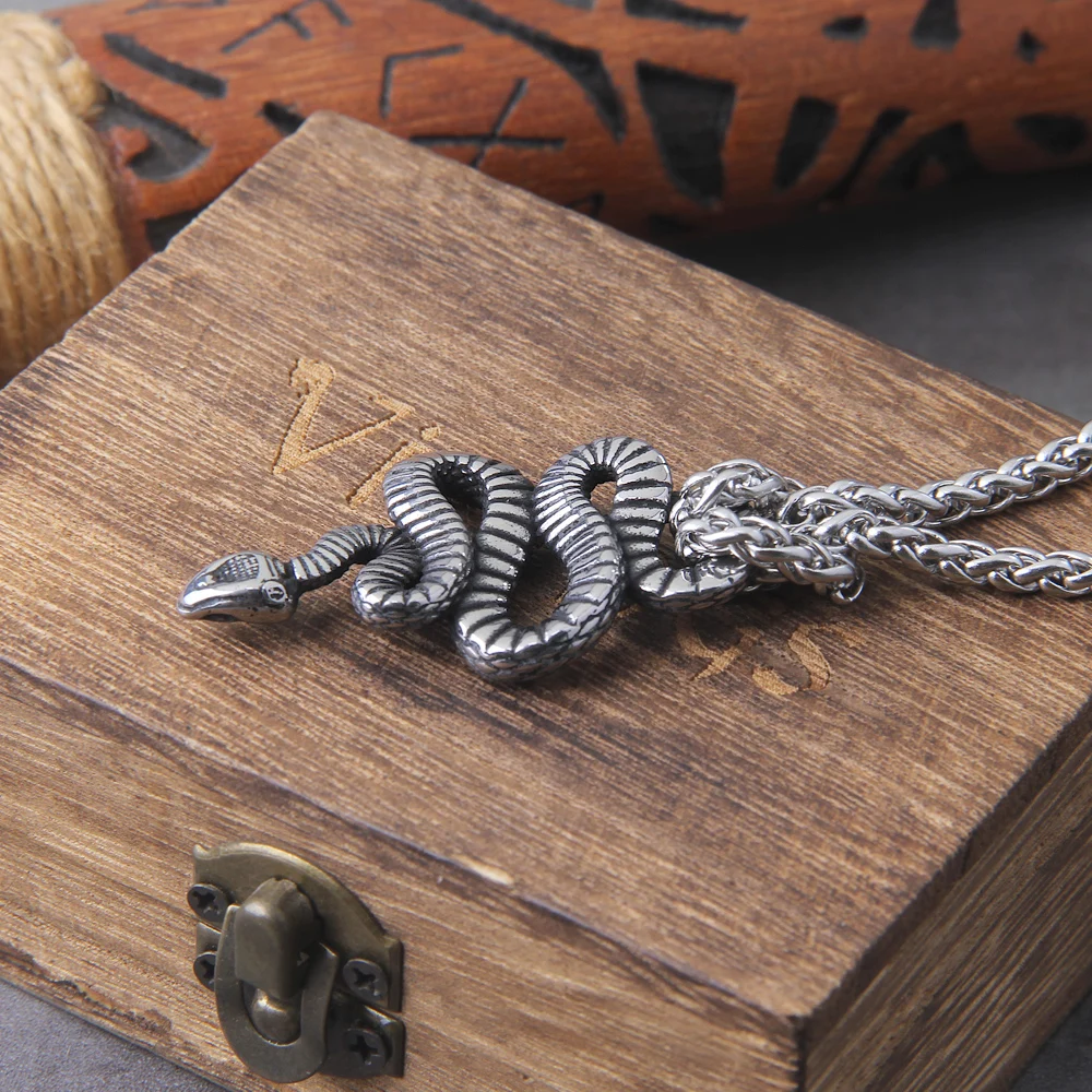 Viper School Snake Necklace for Women, Serpent Pendant, Amulet, Magic, Gothic, Pagan Jewelry Viper School Snake Necklace for Women, Serpent Pendant, Amulet, Magic, Gothic, Pagan Jewelry
