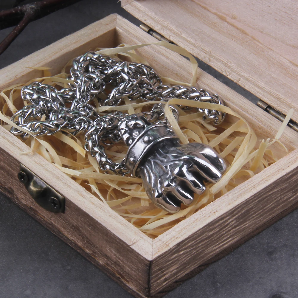 stainless steel Gothic Pendants Fist Necklace Cool Street Style Necklaces For Men Collar Hombre Neck Chains Punk Jewelry Gift stainless steel Gothic Pendants Fist Necklace Cool Street Style Necklaces For Men Collar Hombre Neck Chains Punk Jewelry Gift