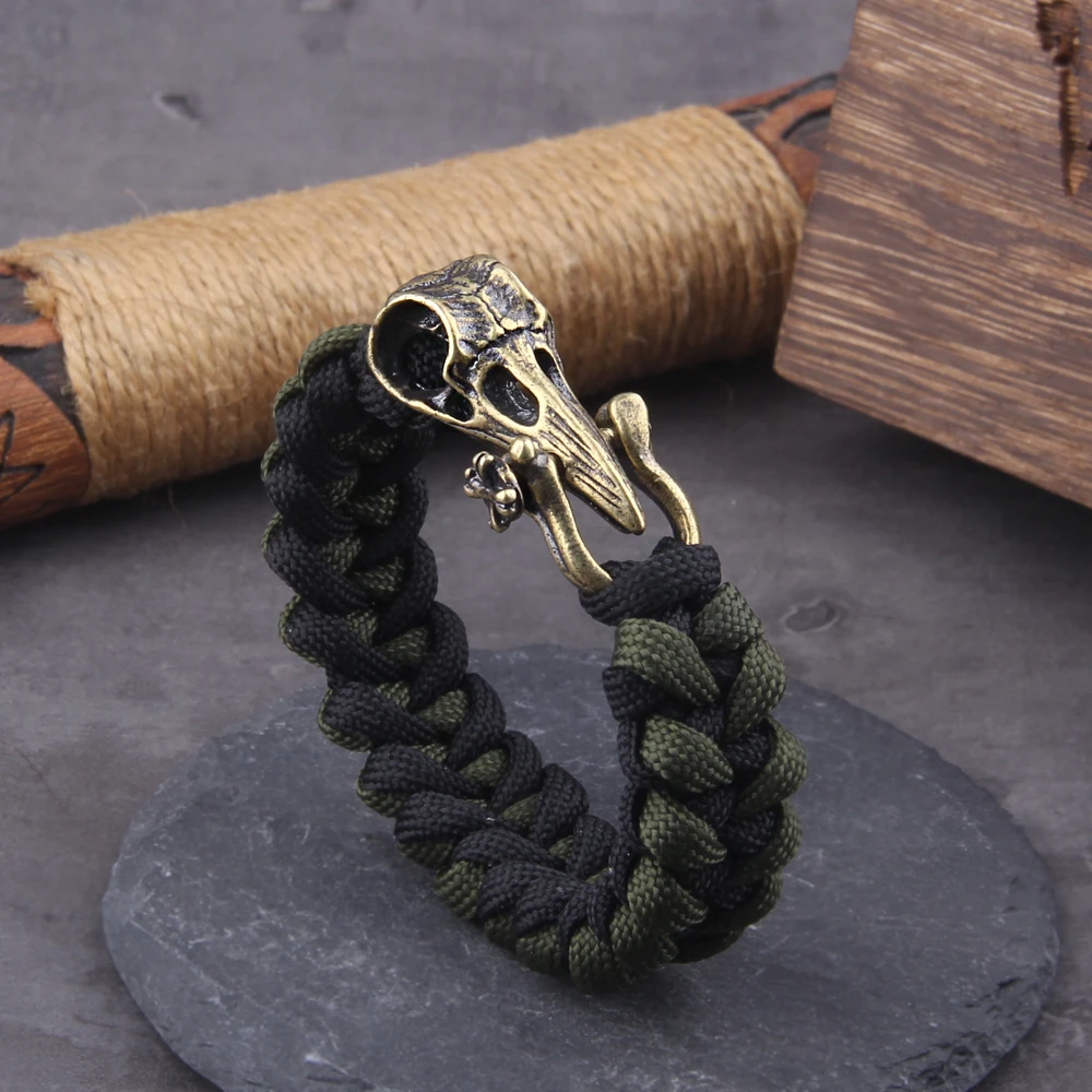 Never Fade Rock Viking Wolf Bracelet Men’s handmade cord Wolf Bead Punk Bracelets Biker Jewelry Never Fade Rock Viking Wolf Bracelet Men's handmade cord Wolf Bead Punk Bracelets Biker Jewelry