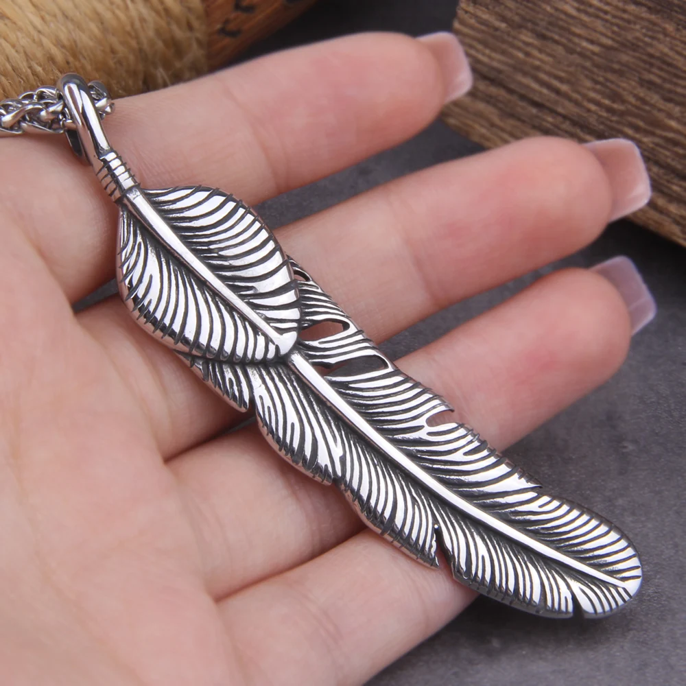 Charms Feather Antique Silver Color Big Feather Charms For Jewelry Making Charms Feather Jewelry Findings DIY with box Charms Feather Antique Silver Color Big Feather Charms For Jewelry Making Charms Feather Jewelry Findings DIY with box