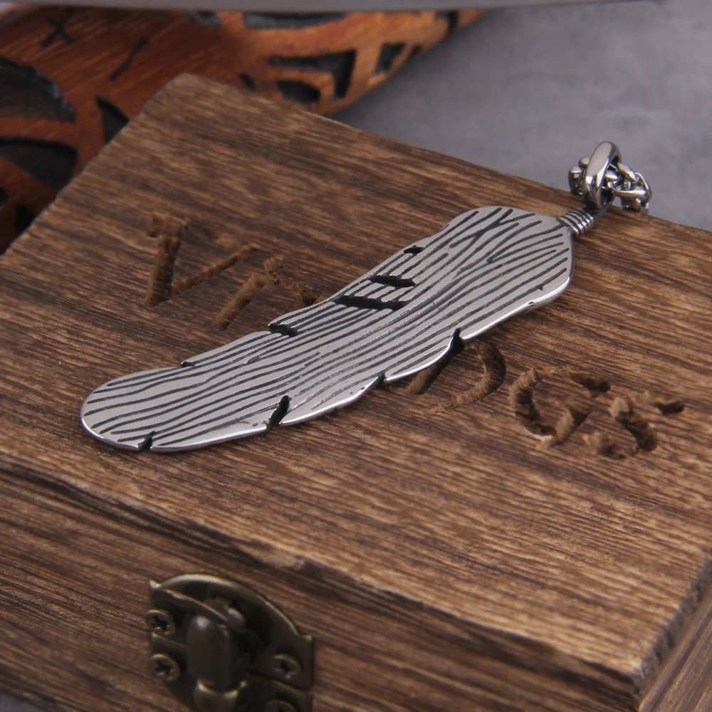 Charms Feather Antique Silver Color Big Feather Charms For Jewelry Making Charms Feather Jewelry Findings DIY with box Charms Feather Antique Silver Color Big Feather Charms For Jewelry Making Charms Feather Jewelry Findings DIY with box