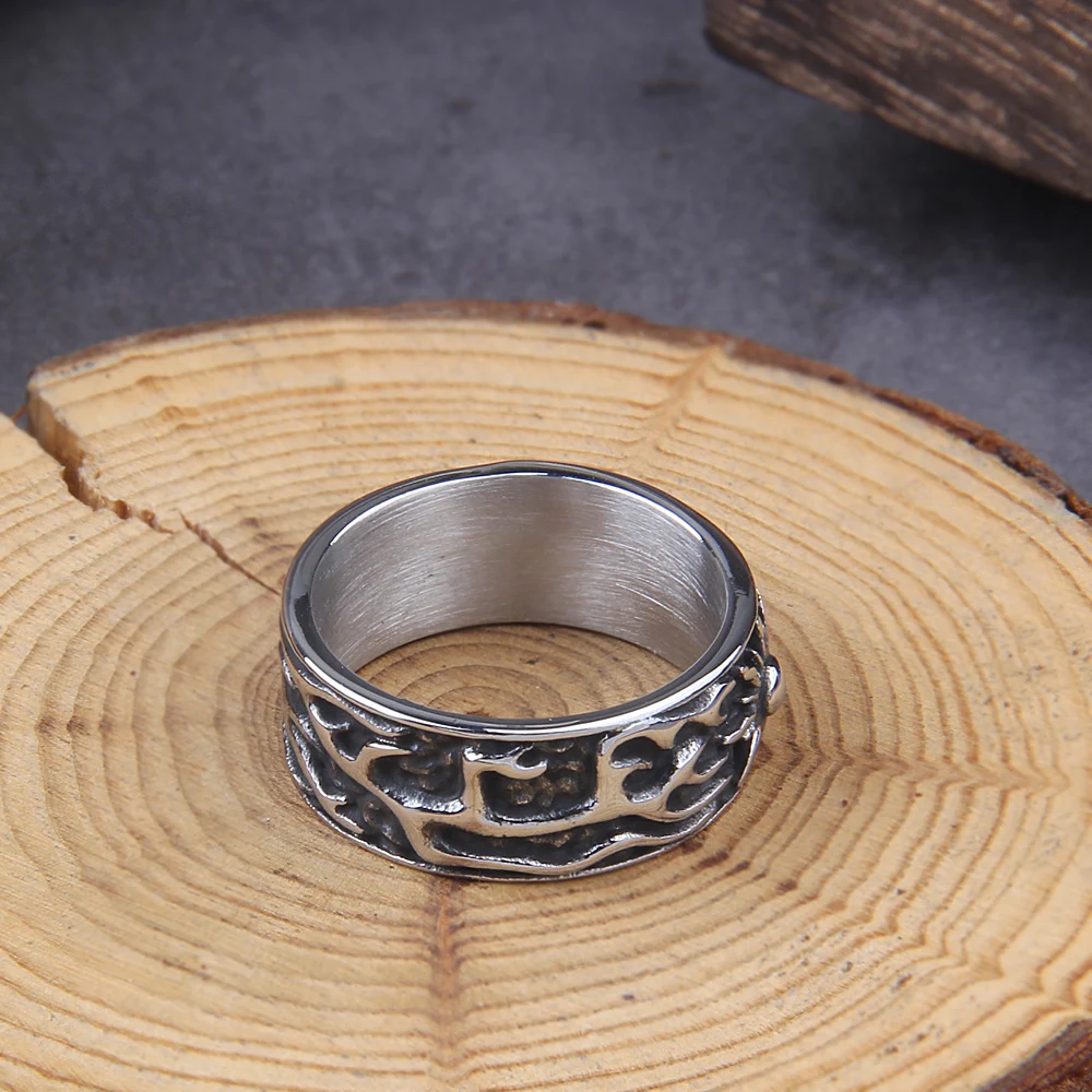 Yggdrasil Viking Ring – Celtic Knot Stainless Steel Amulet Yggdrasil Viking Ring – Celtic Knot Stainless Steel Amulet