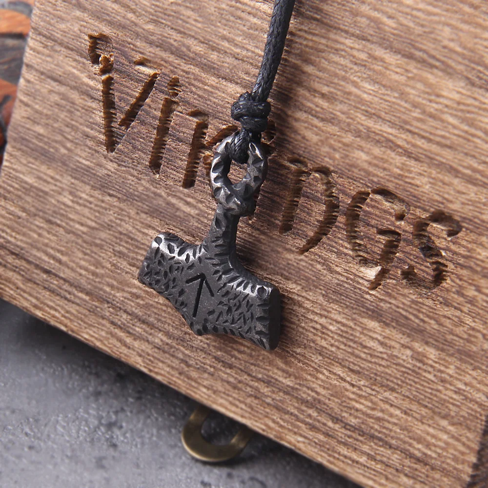 Thor Hammer Pendant – Viking Mjolnir Necklace for Men Thor Hammer Pendant – Viking Mjolnir Necklace for Men