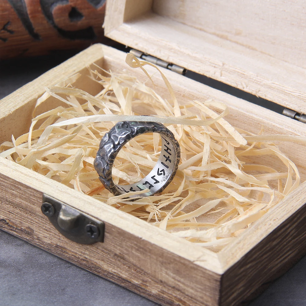 Viking Celtic Knot Ring – Stainless Steel Nordic Trinity Band