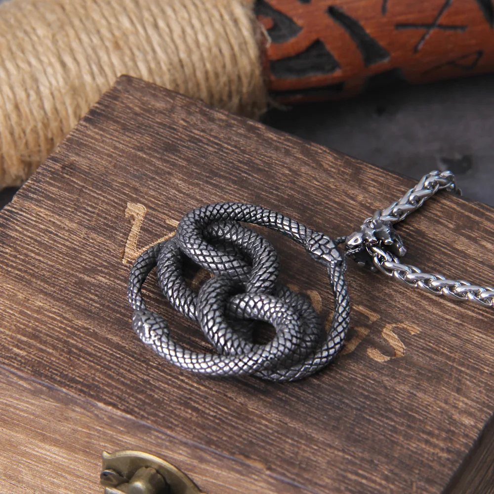 Viper Snake Pendant Necklace – Gothic Serpent Amulet for Women Viper Snake Pendant Necklace – Gothic Serpent Amulet for Women