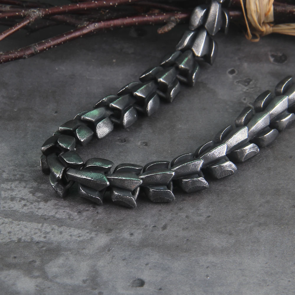 Viking snake vintage punk Necklace for men never fade stainless steel fashion Jewelry hippop street culture Viking snake vintage punk Necklace for men never fade stainless steel fashion Jewelry hippop street culture