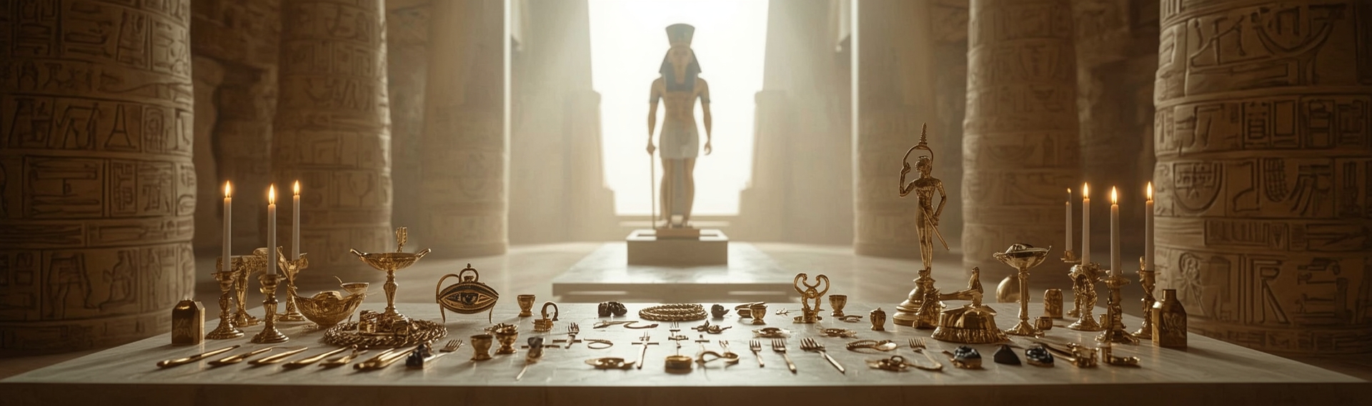 Pharaoh’s Treasures – Ancient Egyptian amulets and accessories