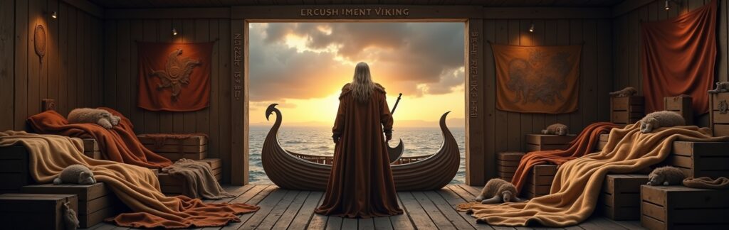 viking ships